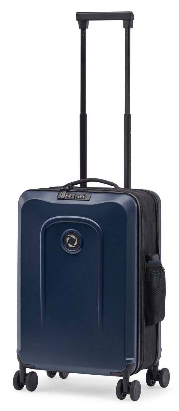 Senz° Foldaway Carry On Trolley | Midnight Blue - iBags - Luggage & Leather Bags