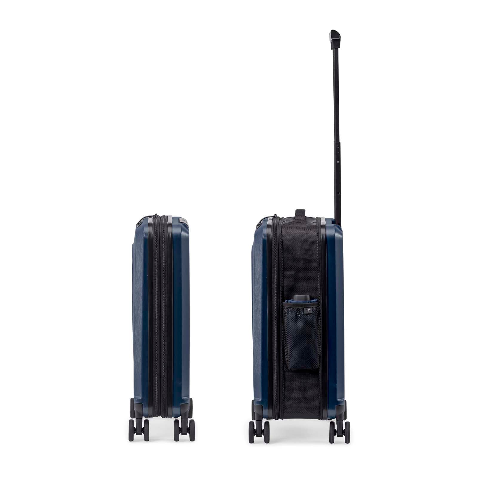 Senz° Foldaway Carry On Trolley | Midnight Blue - iBags - Luggage & Leather Bags