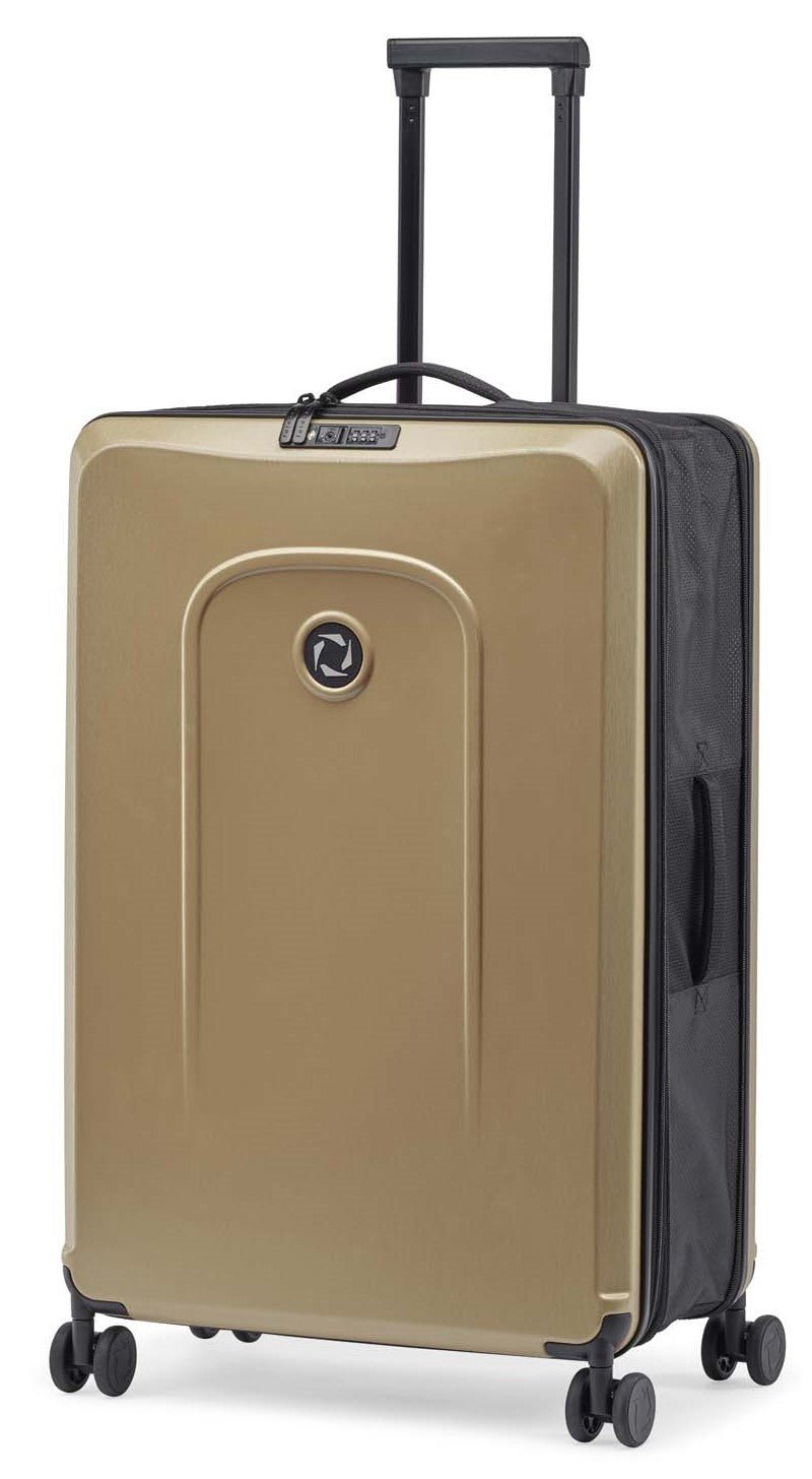 Senz° Foldaway Large Check In Trolley | Champagne Brown - iBags - Luggage & Leather Bags