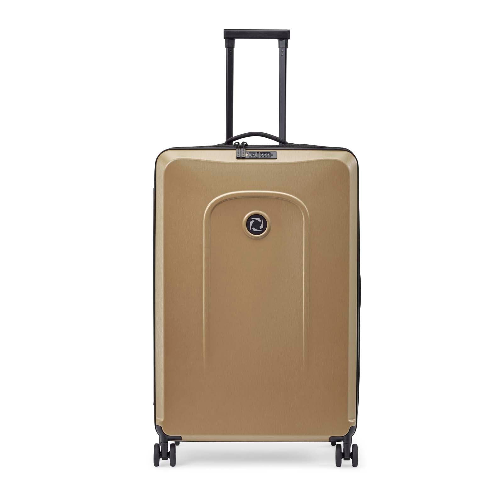 Senz° Foldaway Large Check In Trolley | Champagne Brown - iBags - Luggage & Leather Bags