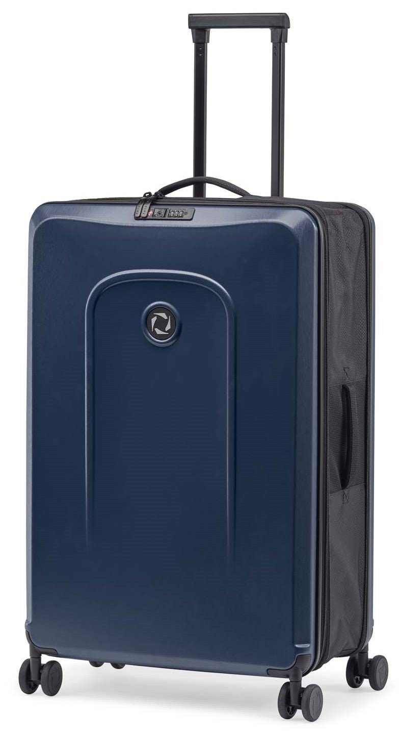 Senz° Foldaway Large Check In Trolley | Midnight Blue - iBags - Luggage & Leather Bags