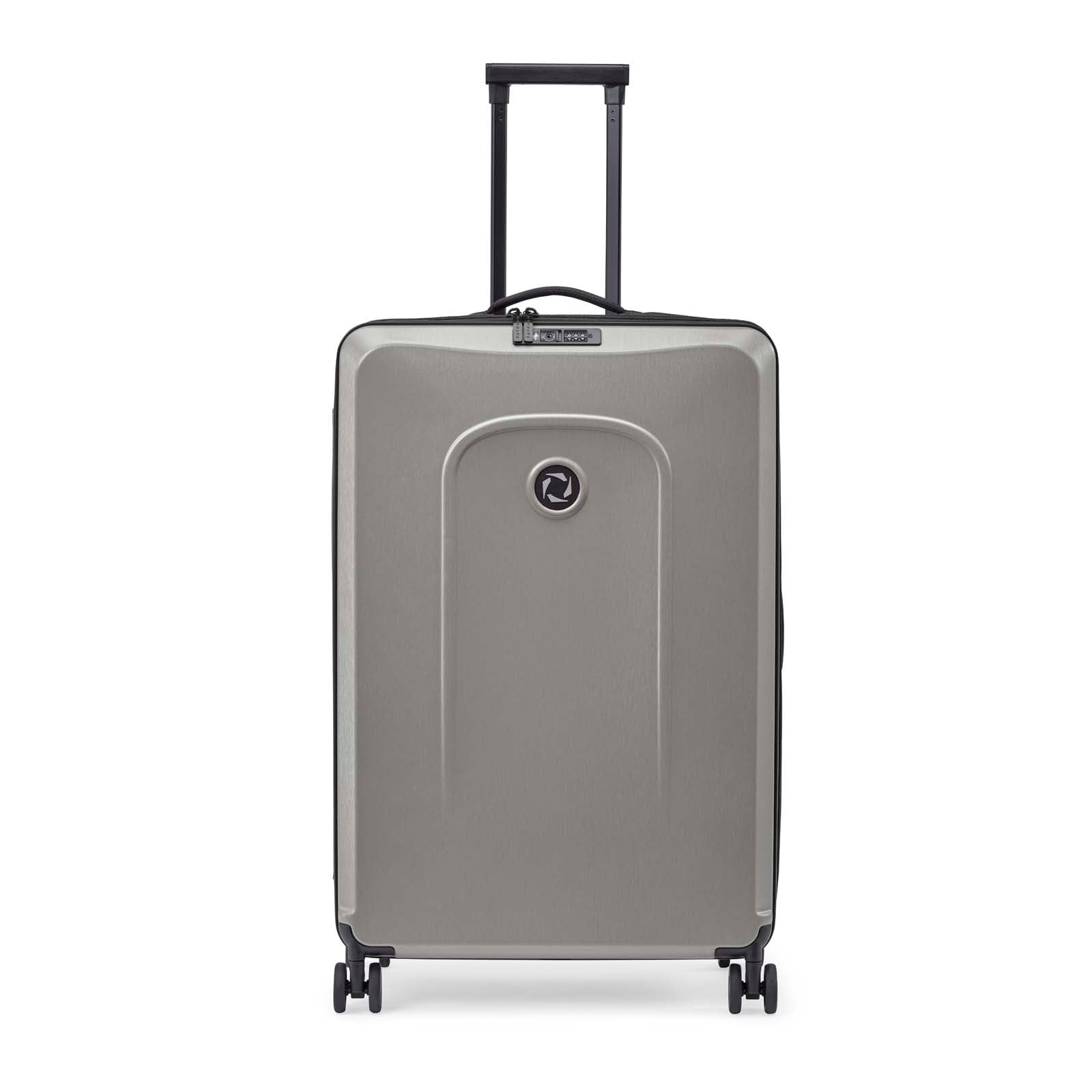 Senz° Foldaway Large Check In Trolley | Silk Grey - iBags - Luggage & Leather Bags
