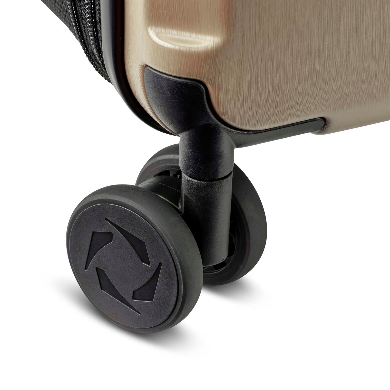 Senz° Foldaway Medium Check In Trolley | Champagne Brown - iBags - Luggage & Leather Bags