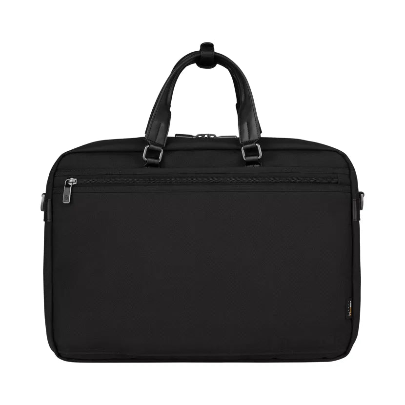 Victorinox Werks Professional 15" Laptop Business Brief | Black - iBags - Luggage & Leather Bags
