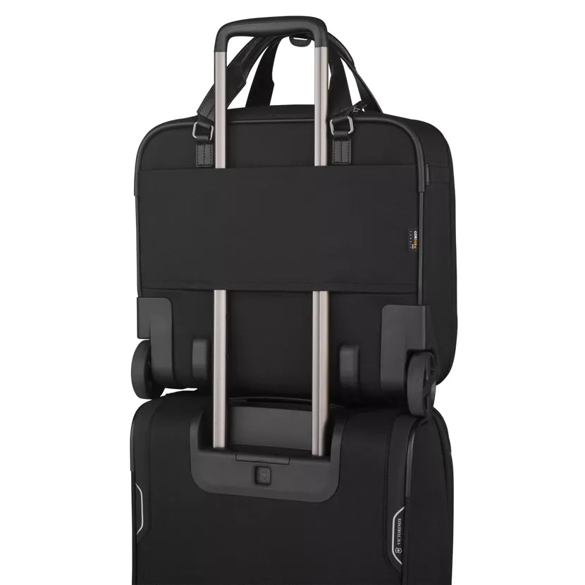 Victorinox Werks Professional Wheeled Business Brief | Black - iBags - Luggage & Leather Bags
