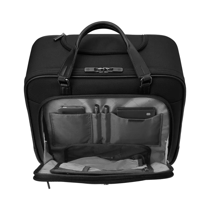 Victorinox Werks Professional Wheeled Business Brief | Black - iBags - Luggage & Leather Bags