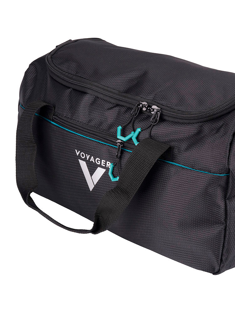 Voyager Trek Carry-On Duffel | Black - iBags - Luggage & Leather Bags