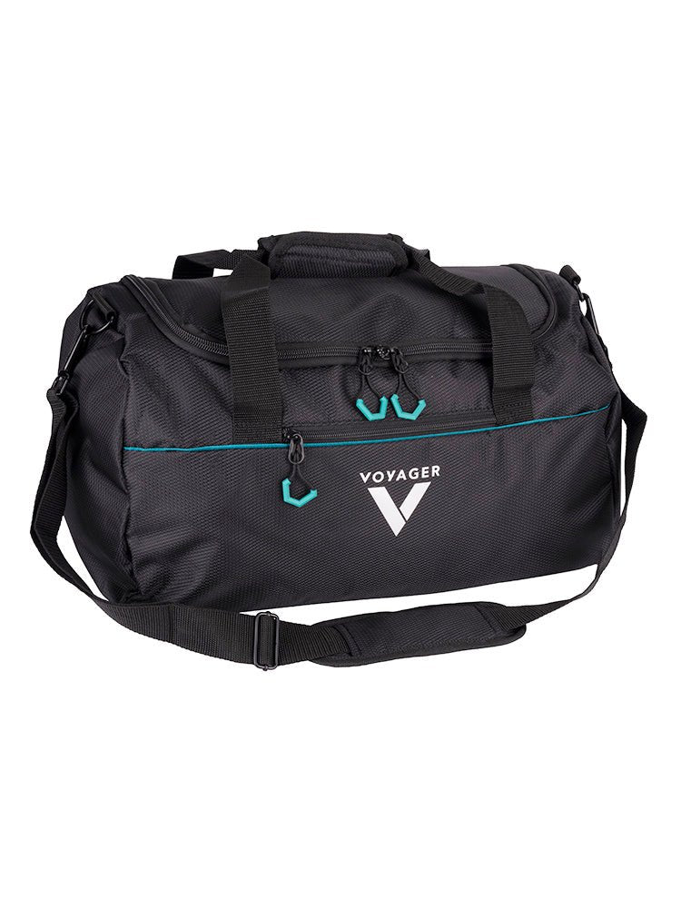 Voyager Trek Carry-On Duffel | Black - iBags - Luggage & Leather Bags