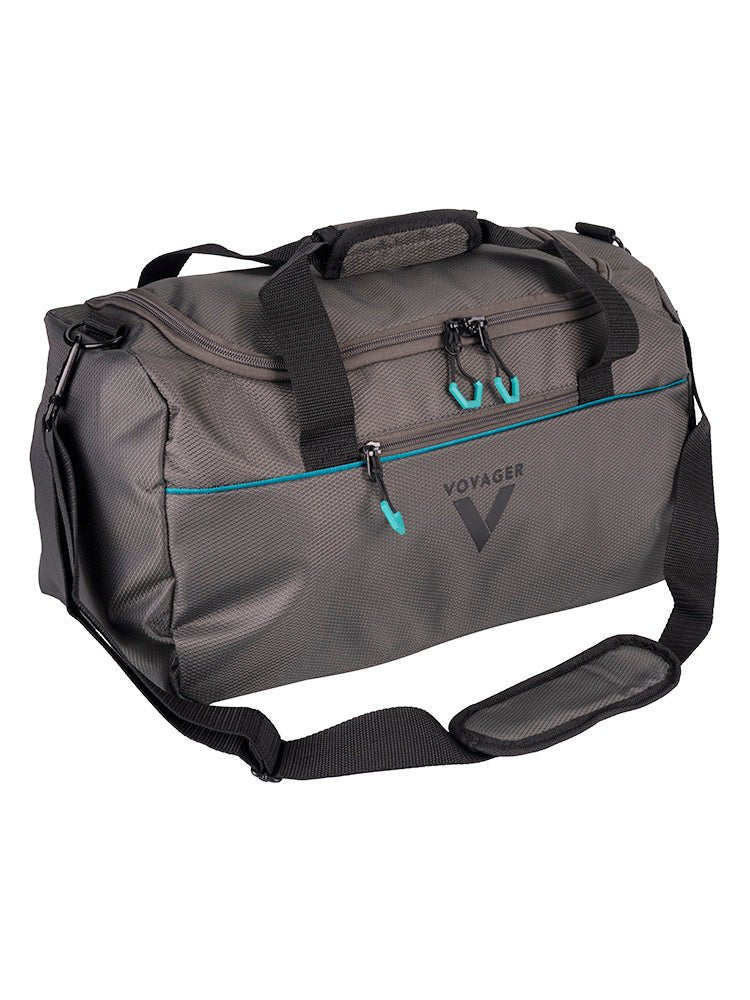 Voyager Trek Carry-On Duffel | Granite - iBags - Luggage & Leather Bags