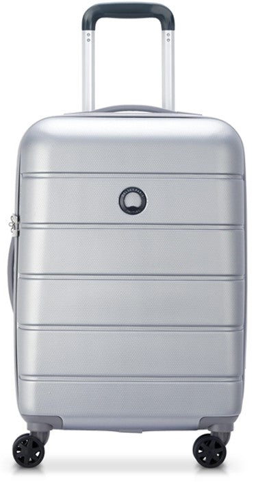 Delsey Lagos 55cm Slim Cabin Trolley Case | Silver