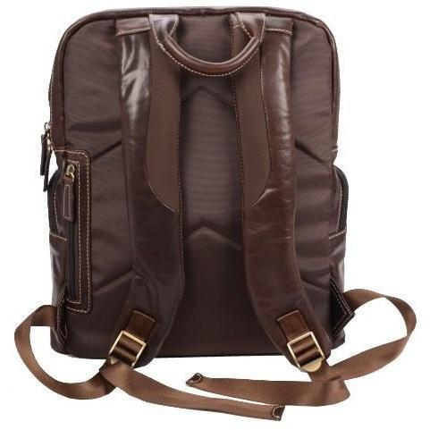Adpel Dakota Leather Day Tripper Back Pack | Brown - iBags.co.za
