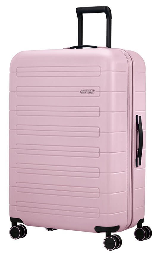 American Tourister Novastream 77cm Large Spinner | Soft Pink - iBags - Luggage & Leather Bags