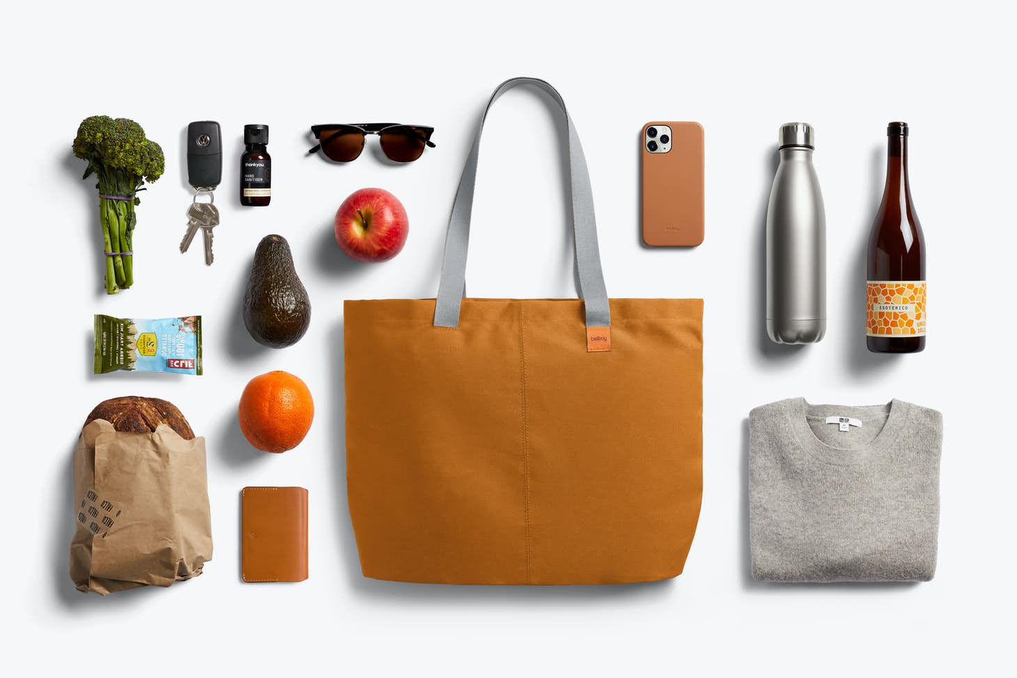 Bellroy Market Tote | Biscuit (Leather Free) - iBags - Luggage & Leather Bags