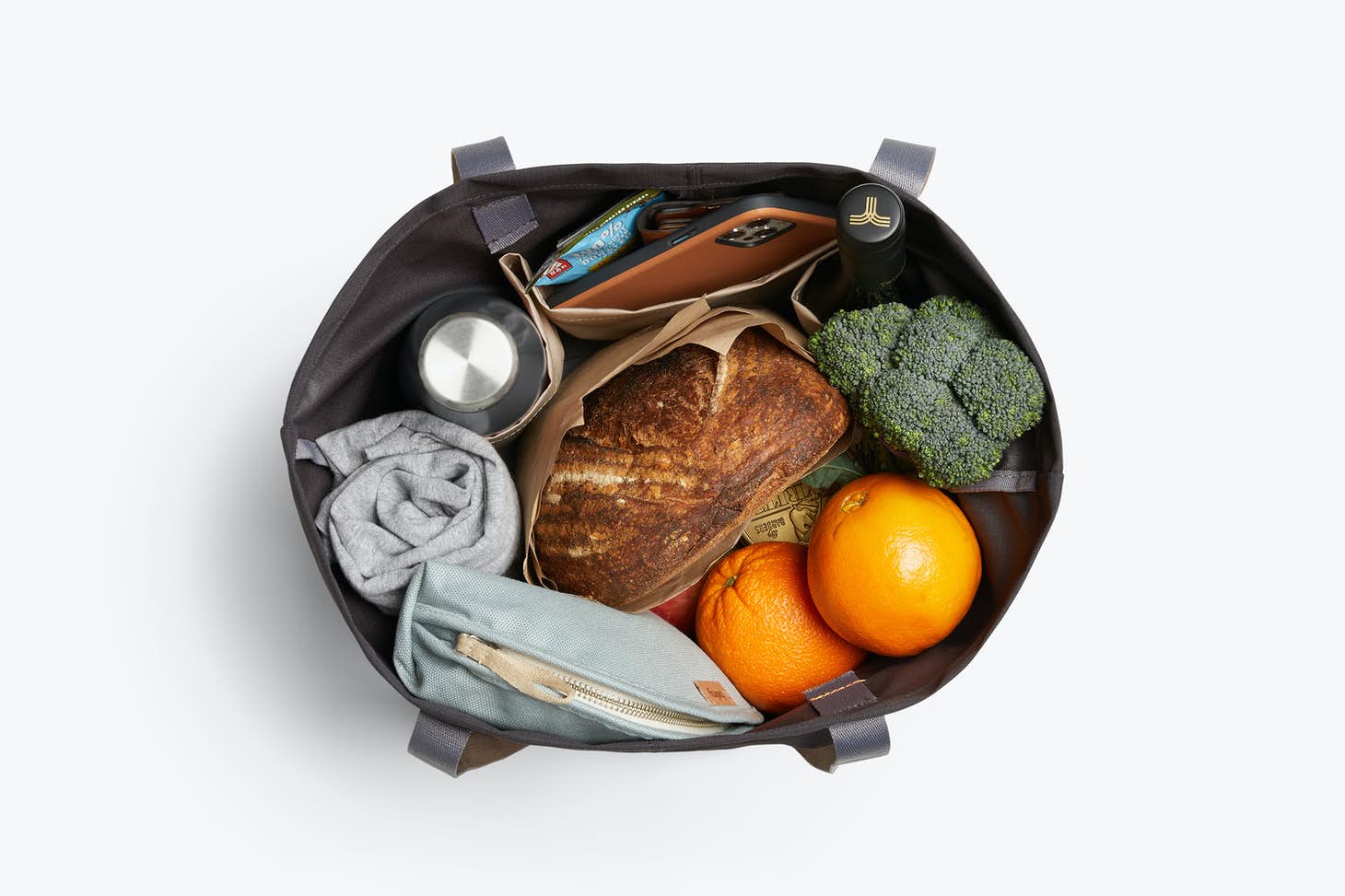 Bellroy Market Tote | Black (Leather Free) - iBags - Luggage & Leather Bags