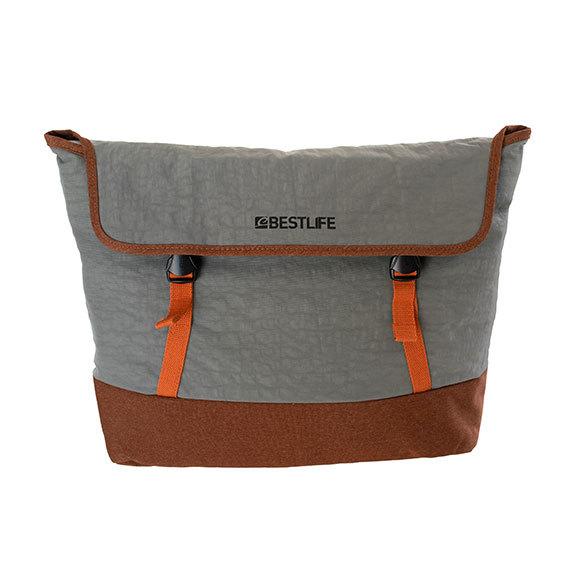 Bestlife Summit Messenger Bag Brown/Grey - iBags.co.za
