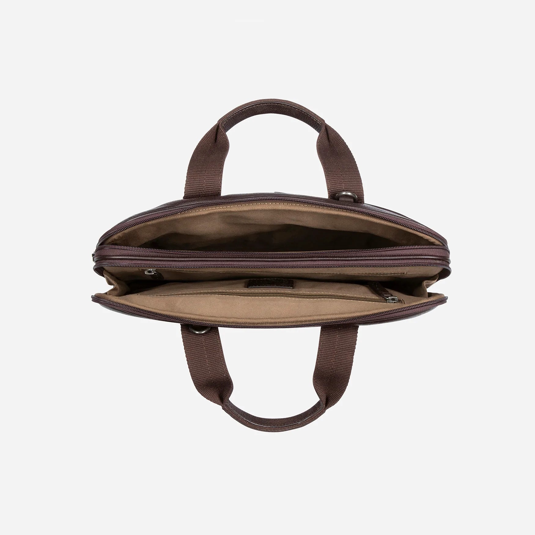 Brando Kudu Leather 13" Compact Laptop Bag | Brown - iBags - Luggage & Leather Bags