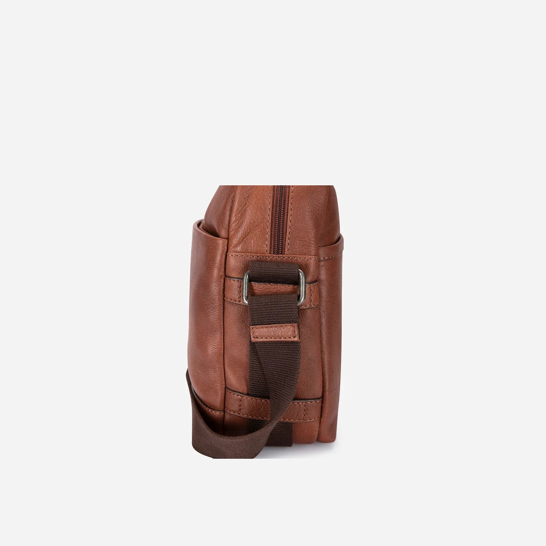 Brando Kudu Leather Crossbody Bag | Copper - iBags - Luggage & Leather Bags