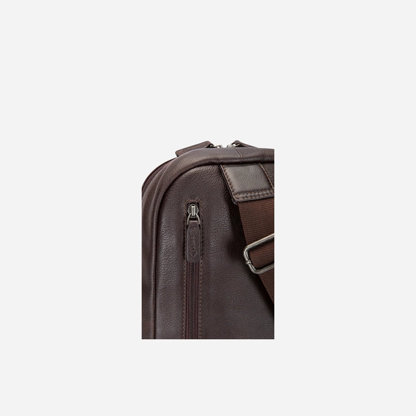 Brando Kudu Leather Single Strap Backpack | Brown - iBags - Luggage & Leather Bags