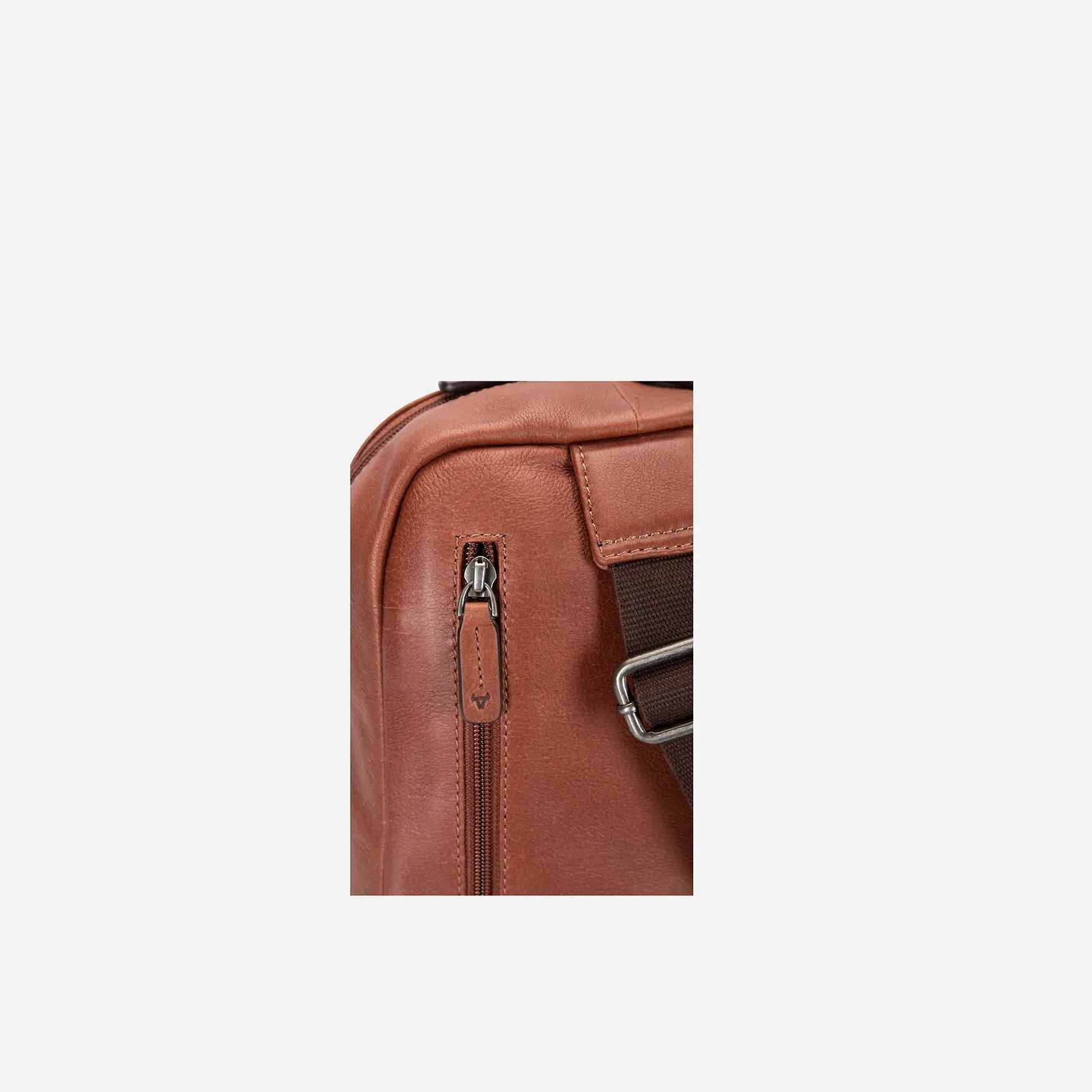 Brando Kudu Leather Single Strap Backpack | Copper - iBags - Luggage & Leather Bags