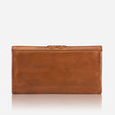 Brando Seymour Hepburn Purse With Flap | Tan - iBags - Luggage & Leather Bags