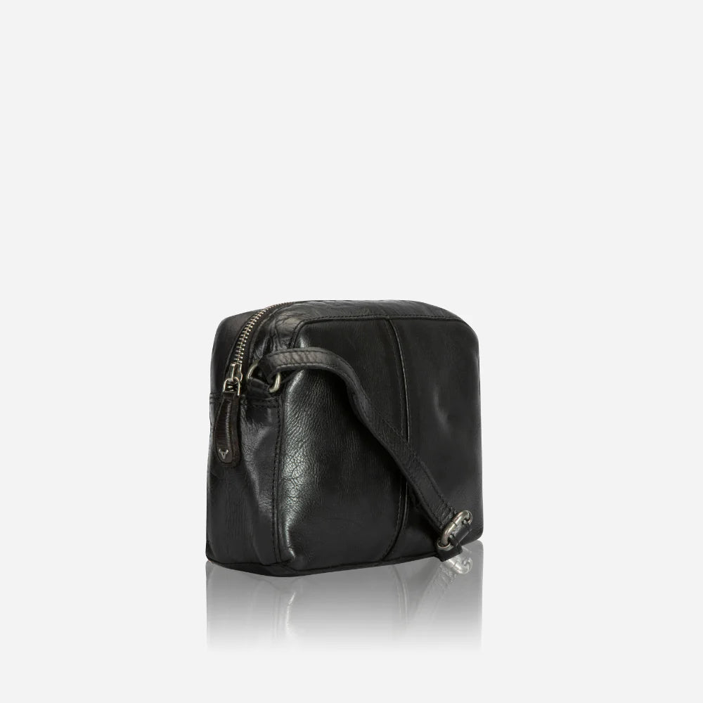 Brando Seymour Kate Small Cross Body Bag | Black - iBags - Luggage & Leather Bags