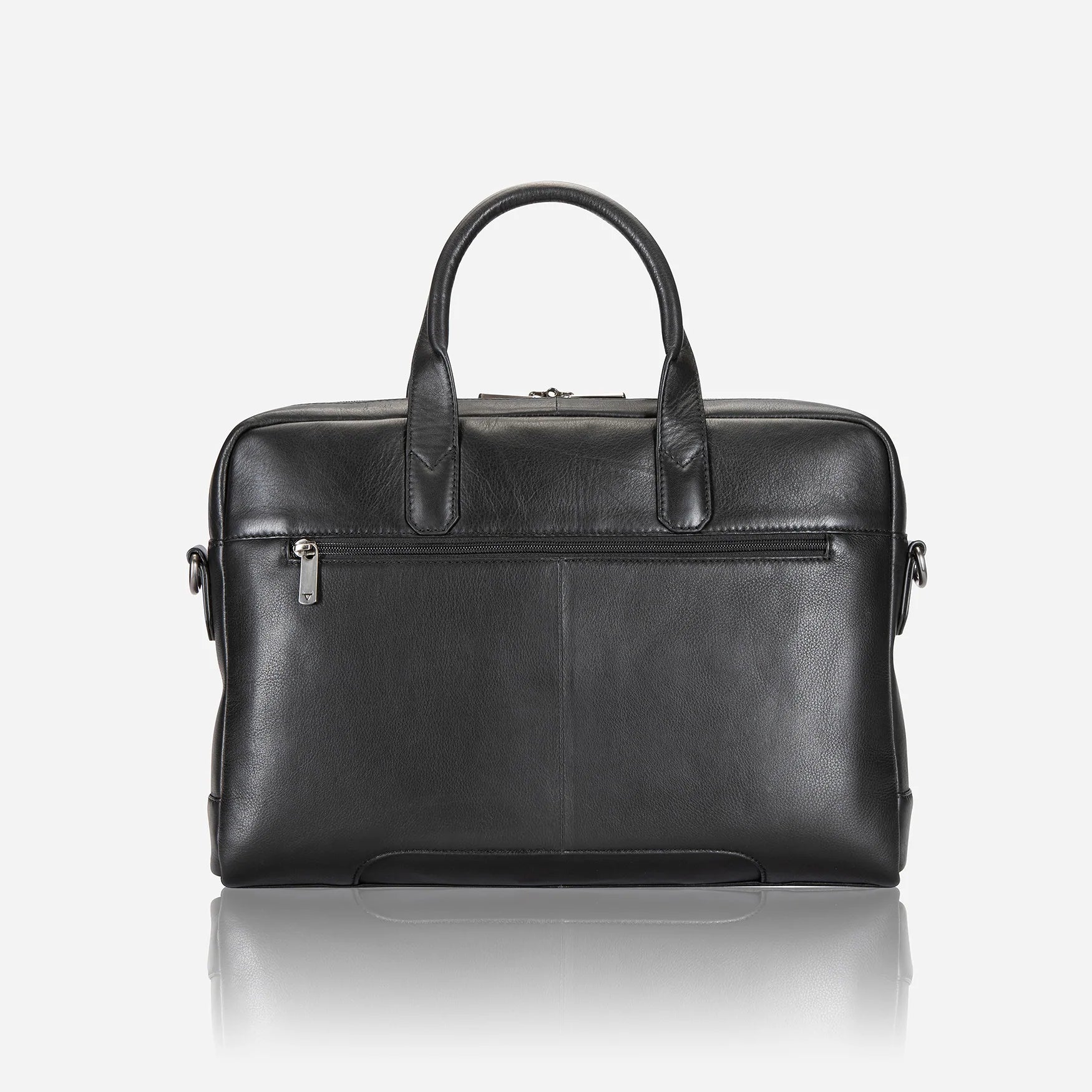 Brando Winchester 15" Slimline Briefcase | Black - iBags - Luggage & Leather Bags
