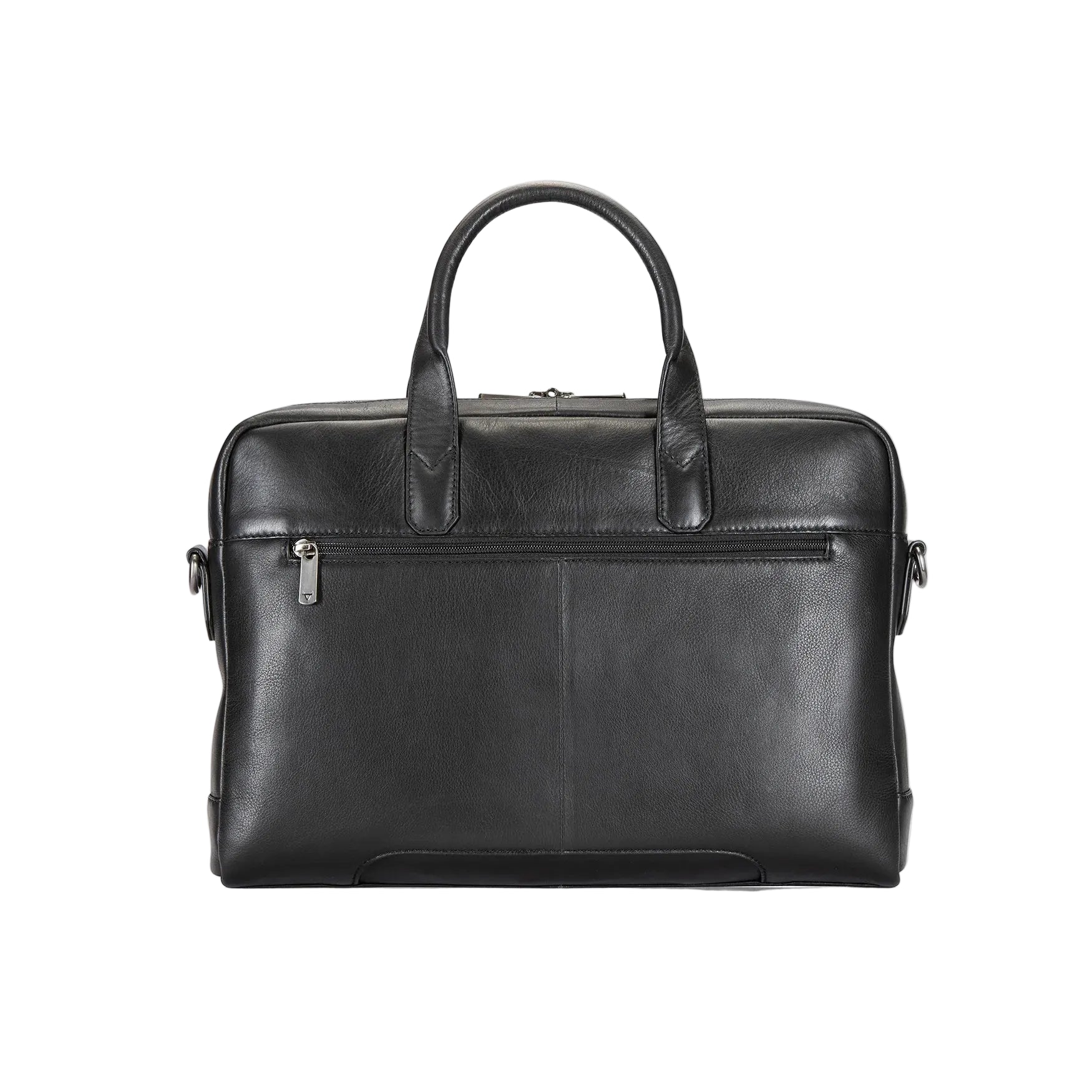 Brando Winchester 15" Slimline Briefcase | Black - iBags - Luggage & Leather Bags