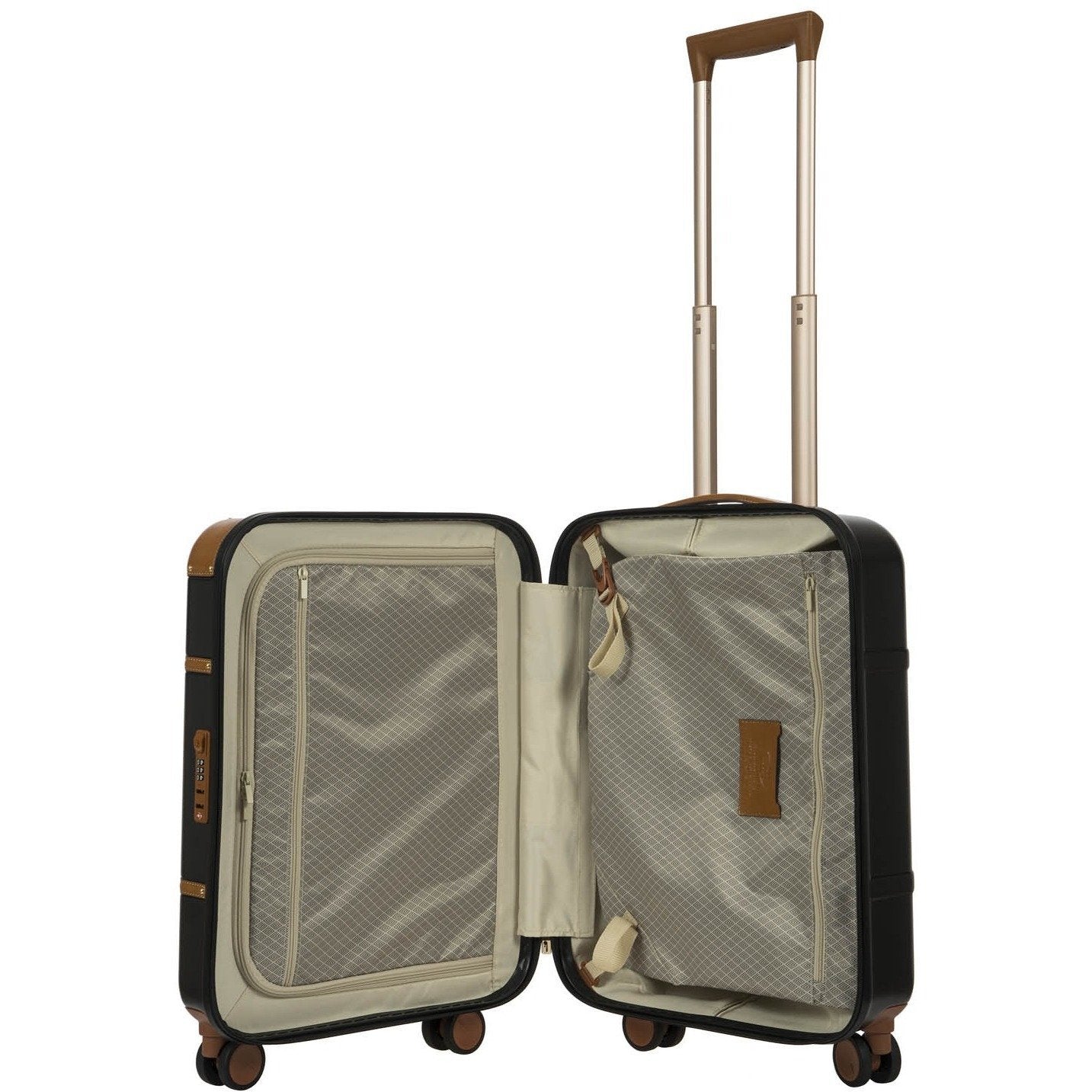 Bric's Bellagio 55cm Carry On Spinner | Black\Brown - iBags.co.za