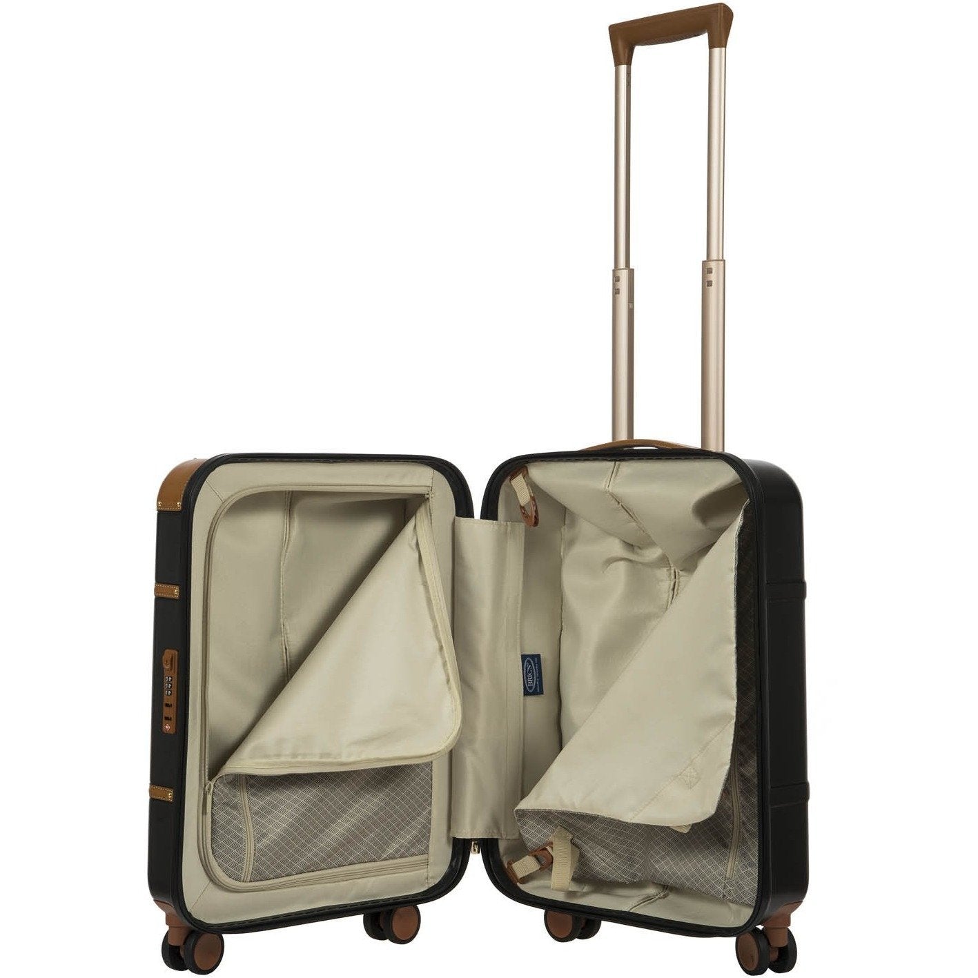 Bric's Bellagio 55cm Carry On Spinner | Black\Brown - iBags.co.za