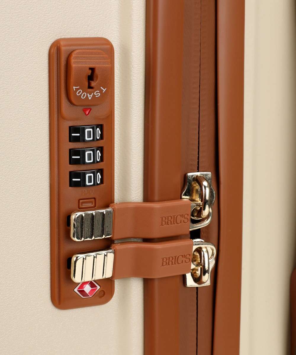 Bric's Bellagio Spinner (4 Wheels) 74cm | Cream - iBags - Luggage & Leather Bags