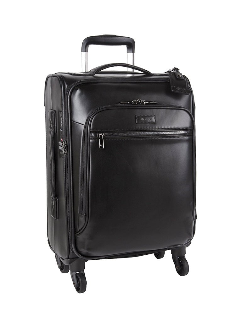 Cellini Infiniti Carry On Trolley Case | Black - iBags - Luggage & Leather Bags