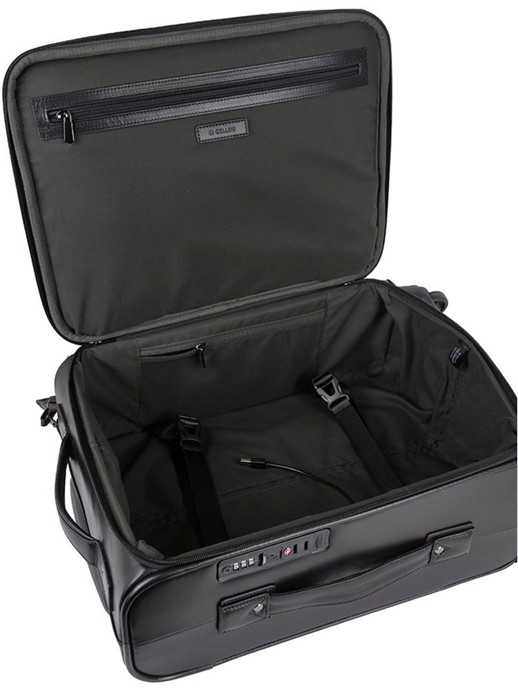 Cellini Infiniti Carry On Trolley Case | Black - iBags - Luggage & Leather Bags