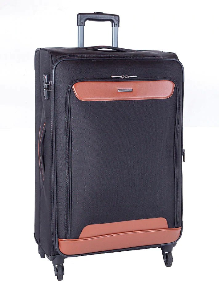 Cellini Monte Carlo 3 Piece Luggage Set | Black - iBags - Luggage & Leather Bags