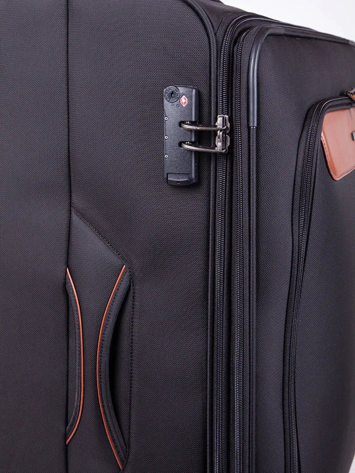 Cellini Monte Carlo 3 Piece Luggage Set | Black - iBags - Luggage & Leather Bags