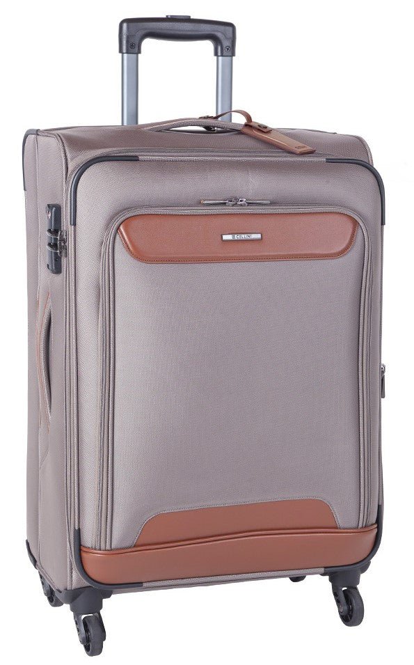 Cellini Monte Carlo 690Mm 4 Wheel Trolley Case | Mink - iBags - Luggage & Leather Bags