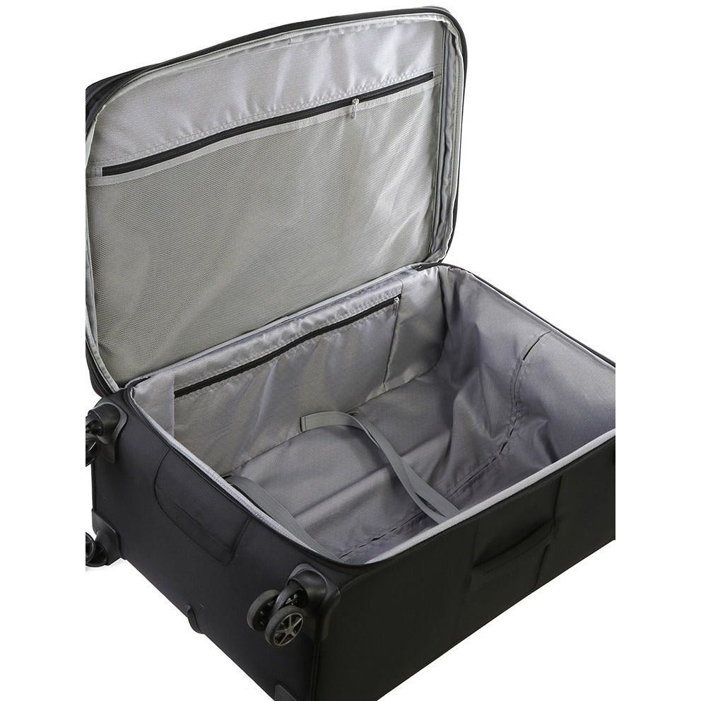 Cellini Optima 78cm 4 Wheel Trolley Case Green (5 Year Warranty) - iBags - Luggage & Leather Bags