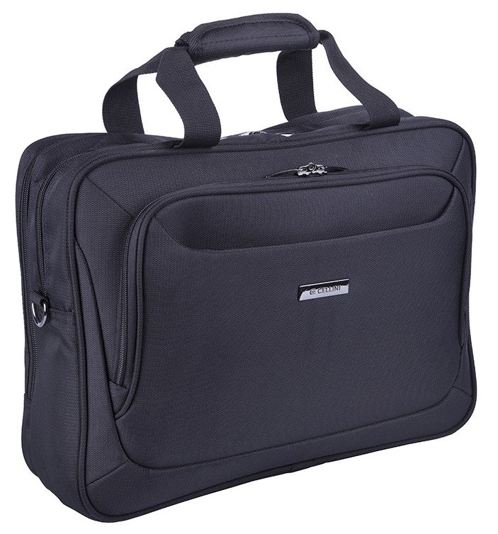 Cellini Optima Business Case | Black - iBags - Luggage & Leather Bags