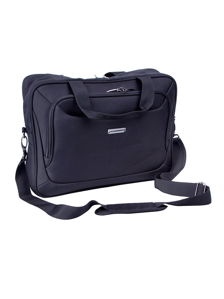 Cellini Optima Business Case | Black - iBags - Luggage & Leather Bags