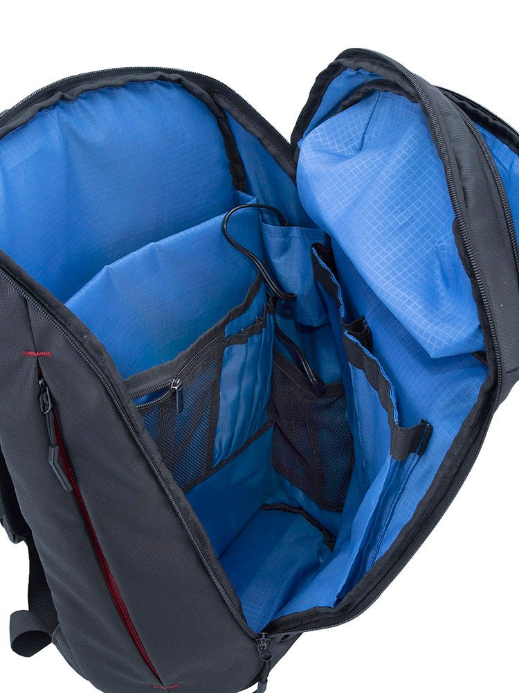 Cellini Sidekick Multi-Pocket Laptop Backpack | Black - iBags - Luggage & Leather Bags