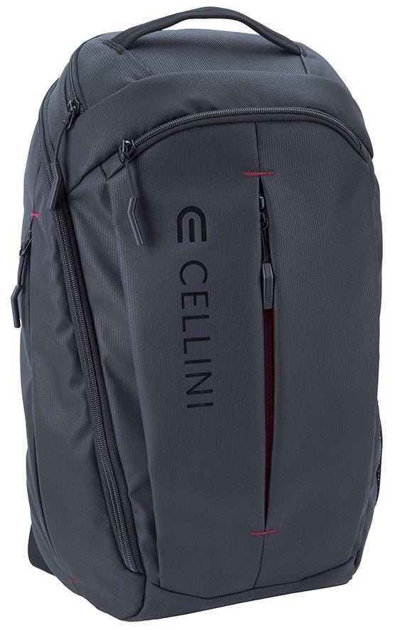 Cellini Sidekick Multi-Pocket Laptop Backpack | Black - iBags - Luggage & Leather Bags