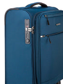 Cellini Smartcase 4 Wheel Carry On Trolley | Midnight Blue - iBags - Luggage & Leather Bags