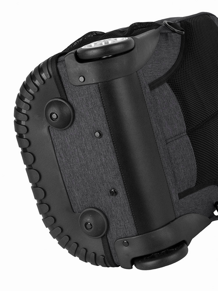 Cellini Uni Trolley Backpack | Charcoal - iBags - Luggage & Leather Bags