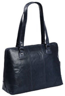Chesterfield 13" Shopper - Resa | Blue - iBags - Luggage & Leather Bags
