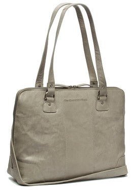 Chesterfield 13" Shopper - Resa | Grey - iBags - Luggage & Leather Bags