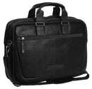 Chesterfield 15" Laptop Bag - Seth | Black - iBags - Luggage & Leather Bags