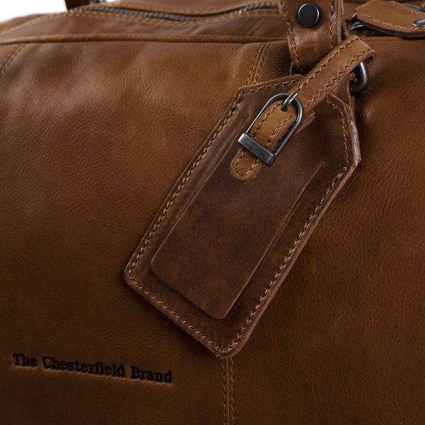 Chesterfield 53Cm Duffle Bag - William | Cognac - iBags - Luggage & Leather Bags