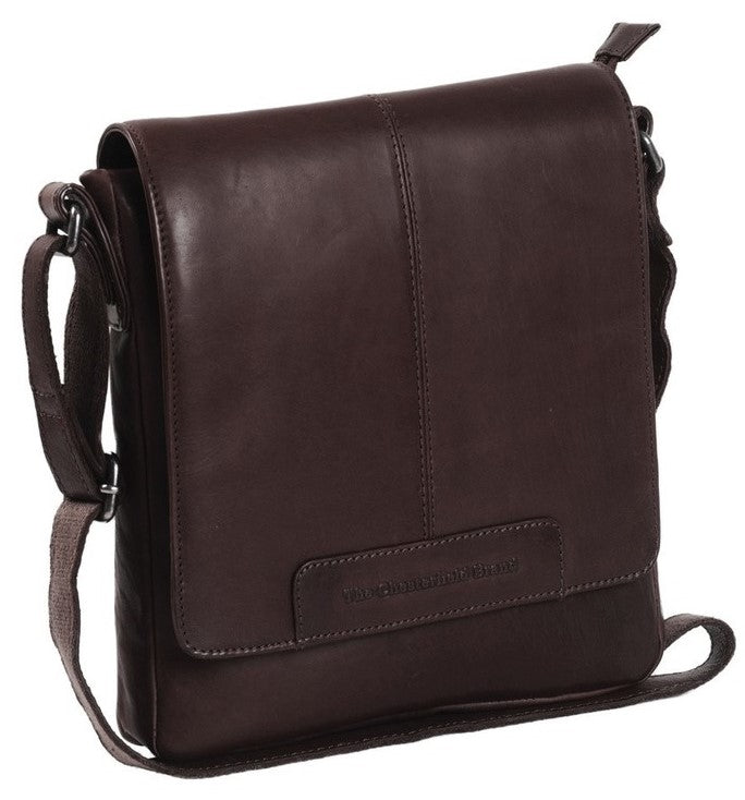 Chesterfield Bodin Leather Shoulder Bag | Brown - iBags - Luggage & Leather Bags
