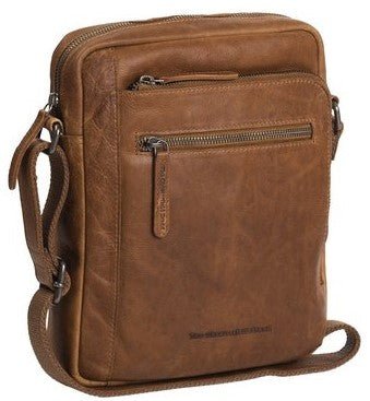 Chesterfield Shoulder Bag - Dessau | Cognac - iBags - Luggage & Leather Bags