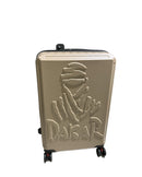 Dakar Desert 65cm Expandable Medium Trolley Suitcase | Black - iBags - Luggage & Leather Bags