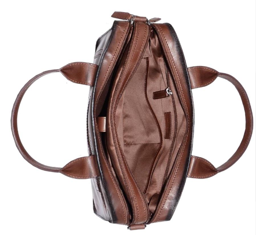 Dakar Leather 13" Laptop Bag - iBags.co.za